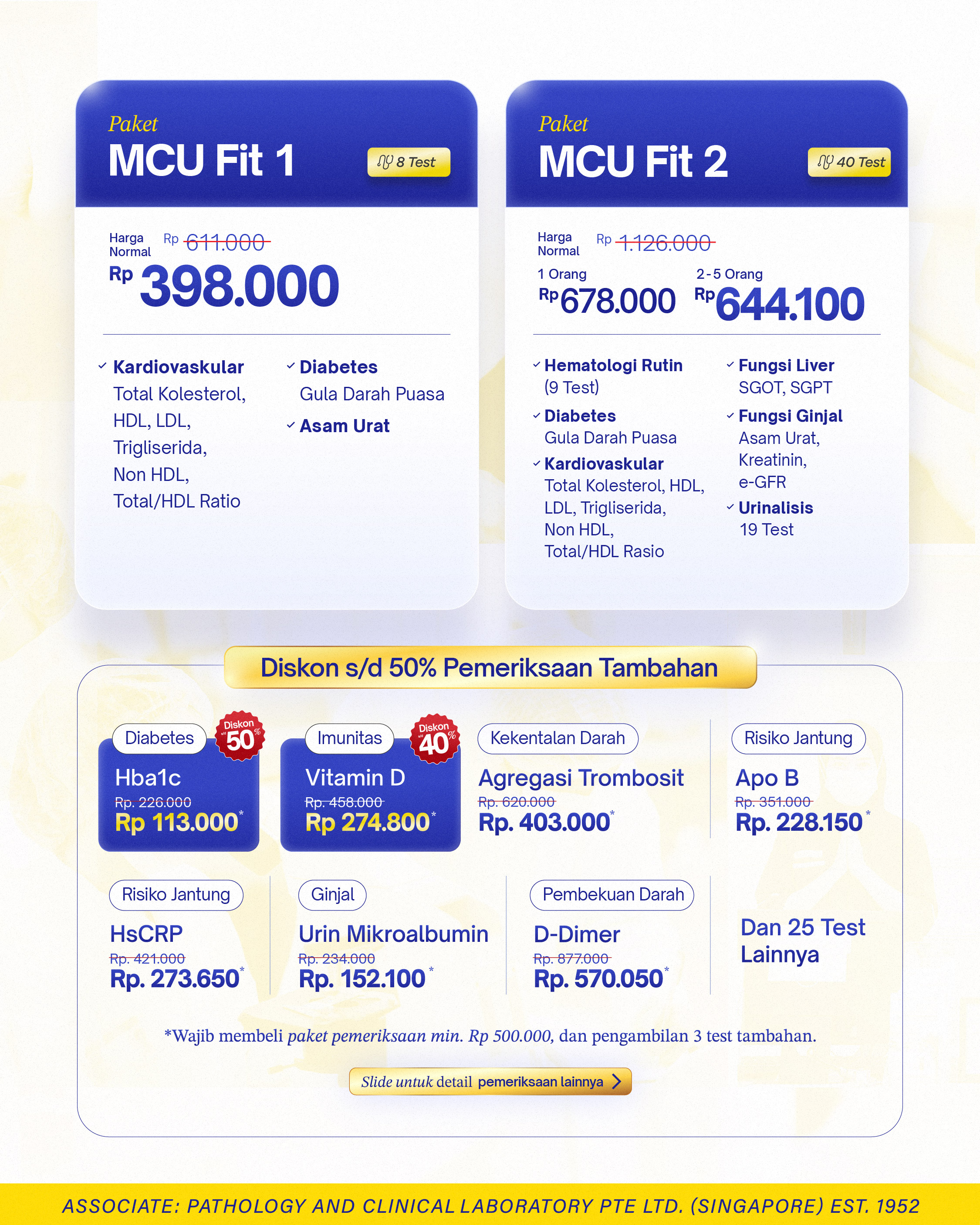 Chek Kesehatan Di Pertengahan Tahun !!!
